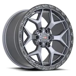 Vortek Offroad – VRT-603 ATHENO – Grey – 17″x9″ 0mm – All weather Wheels – 603179570MTB